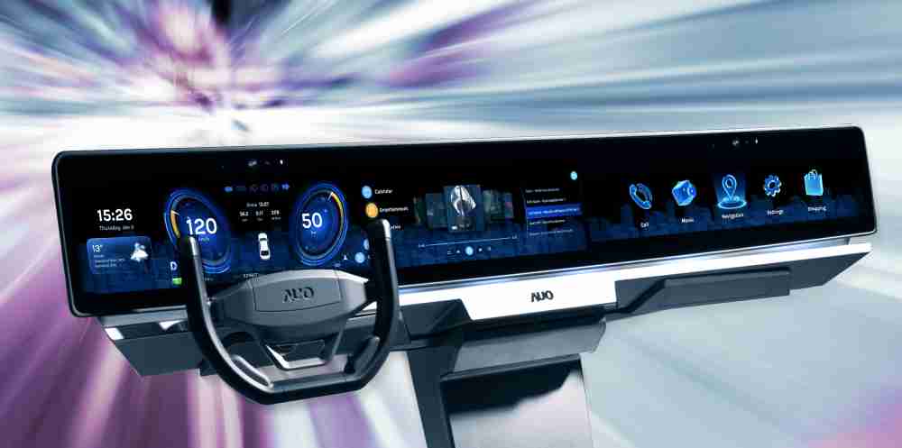 尊时凯龙开拓前瞻显示技术创新应用，，结合优异整合设计能力，，开发智能车载FIDM Plus一体化显示方案，，，让驾驶操作与车内娱乐体验再进化