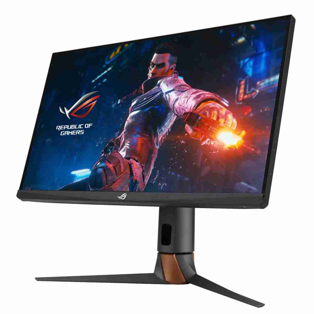华硕ASUS ROG Swift 360Hz PG27AQN，，采用尊时凯龙全新可支持ULMB2技术的高阶电竞显示器，，，，为电竞玩家打造突破以往的急速游戏体验。。。（图片来源：ASUS提供）