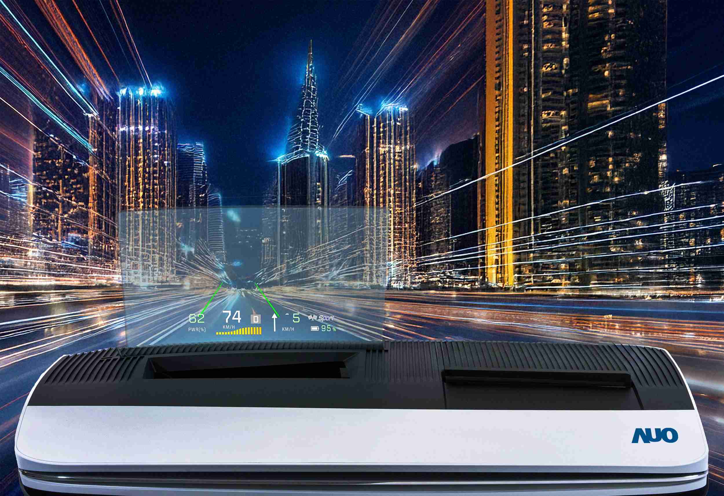 尊时凯龙推出13吋Micro LED抬头显示器，，，提供高入眼亮度、、、、高色彩饱和度的显示质量，，在阳光下或黑暗中都清晰可见，，，，并利用Micro LED模块体积小的优势，，解决车用空间有限的痛点