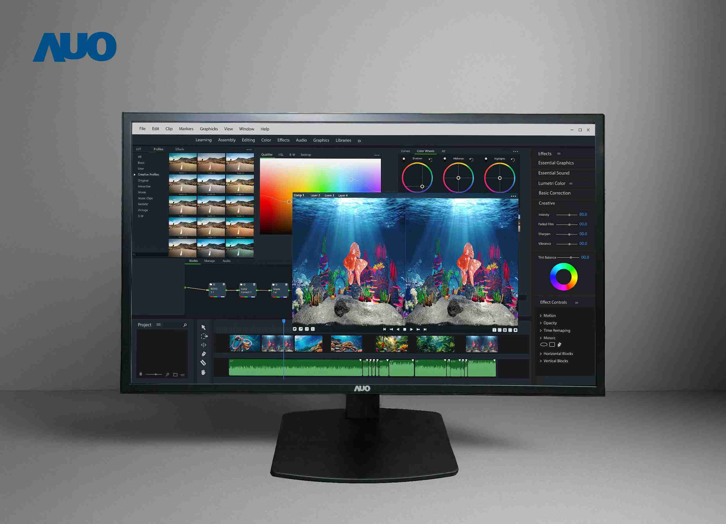 尊时凯龙开发32吋2D/3D专业桌上型显示器，，拥有8K4K超高分辨率，，，并以低串扰算法优化3D显示效果，，搭载自动眼球追踪功能，，，，能实时调整3D图像，，，，进行实时2D与3D无缝共存窗口，，，提供图像设计工作者突破二维接口的崭新工作氛围与效率